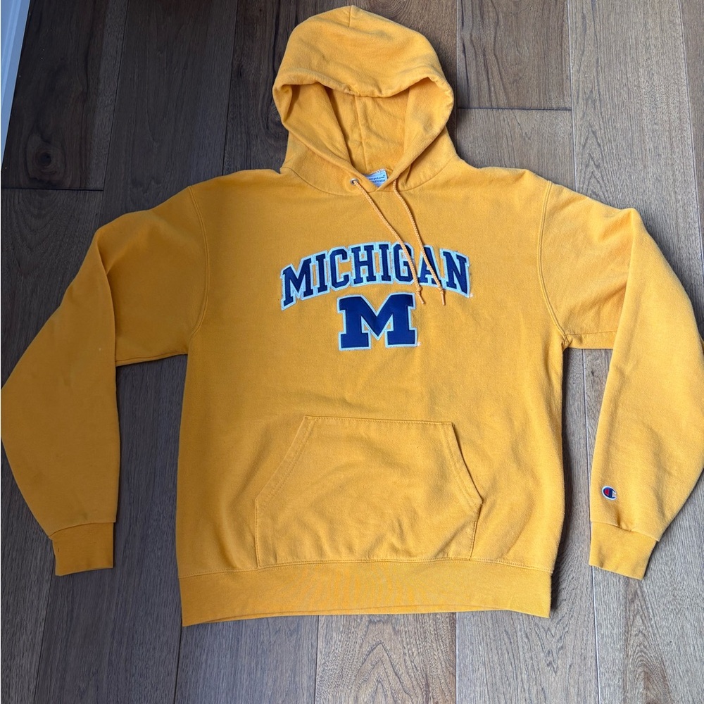 Champion Michigan Gold Hoodie
